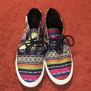 Vans multi colored design sneakers unisex
